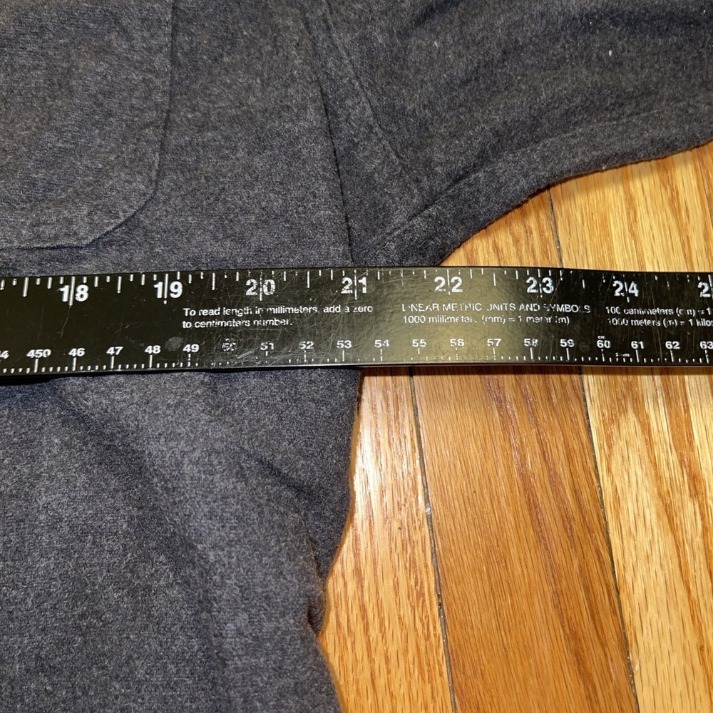 Dkota Grizzly Mens  L charcoal Grey Flannel Shirt Gorpcore Hunting Fishing - Picture 4 of 6